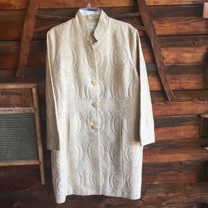 Susan Bristol long cream coat